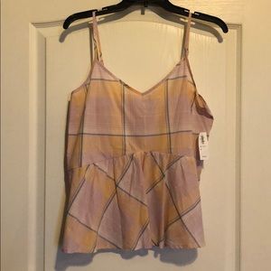 Summer skinny strap shirt